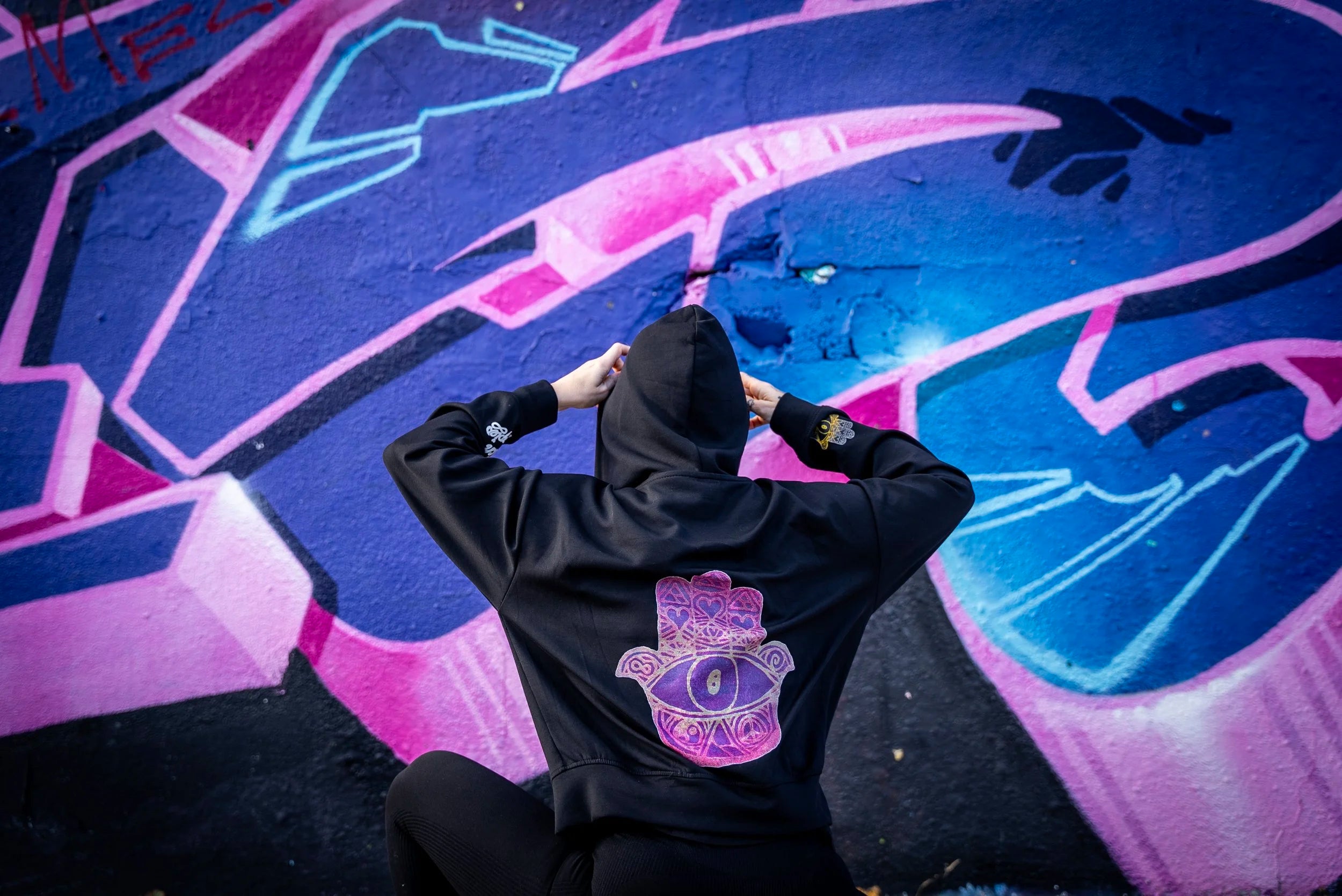 Hamsa Hoodie - Hand / Eye
