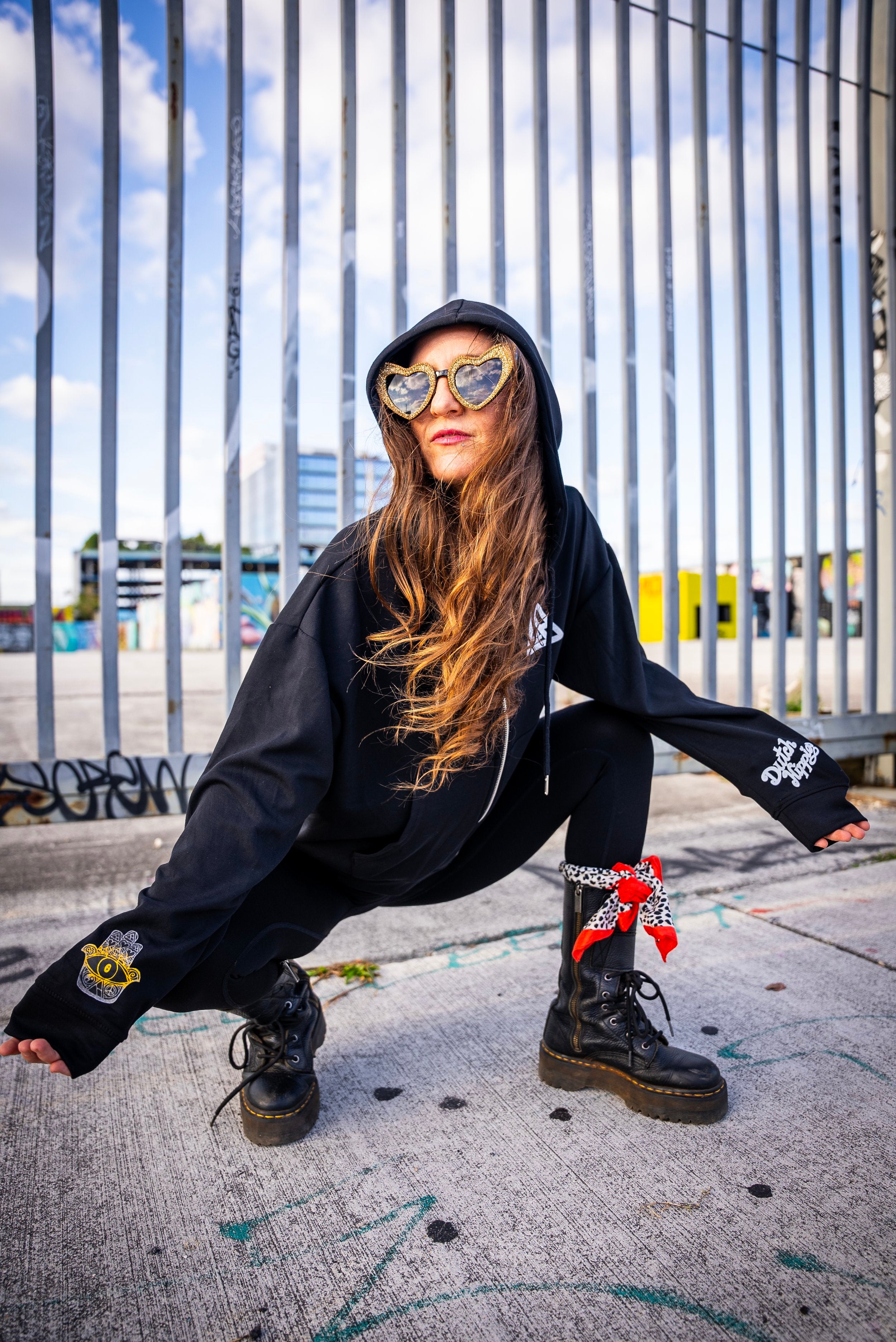Hamsa Hoodie - Hand / Eye