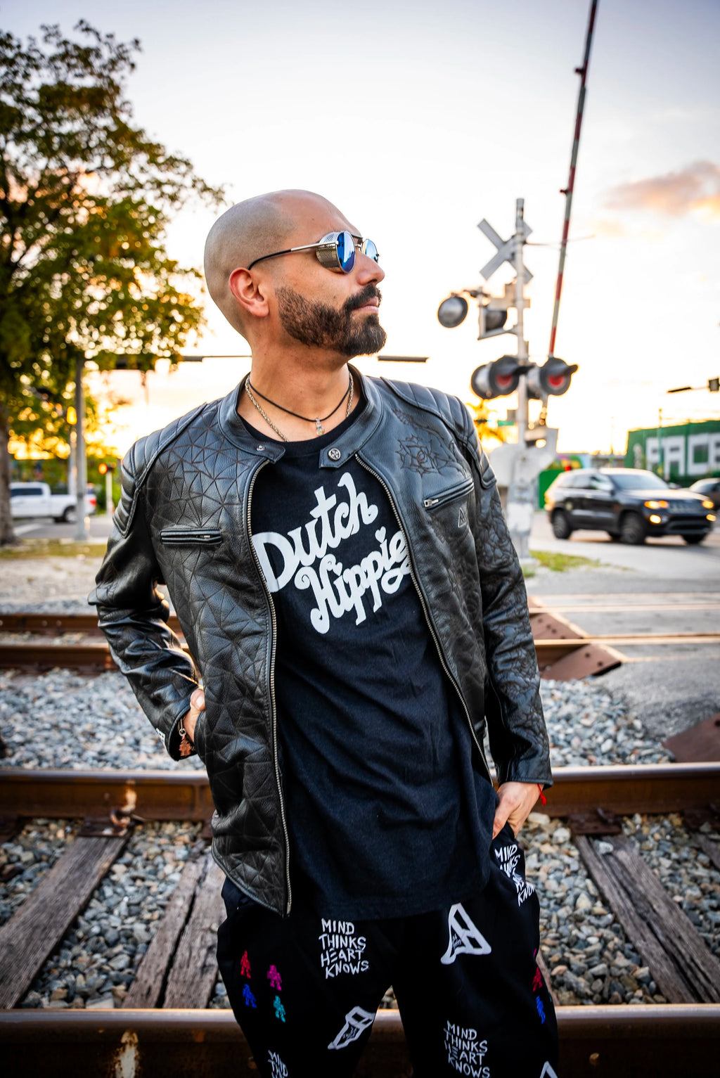 Burned Leather Jacket