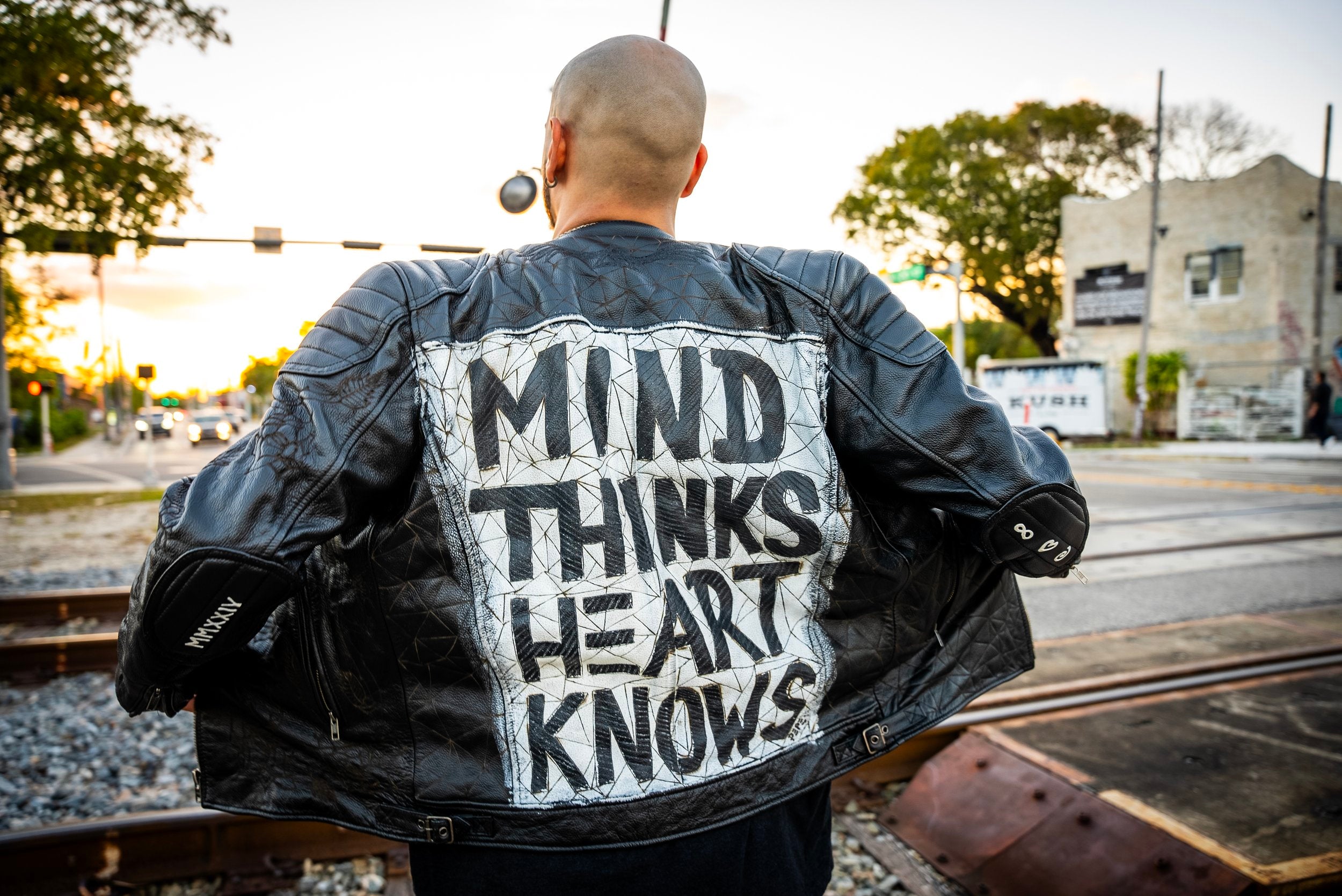 Burned Leather Jacket