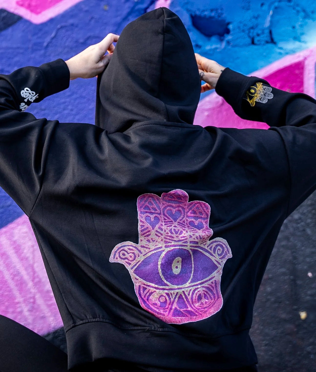 Hamsa Hoodie - Hand / Eye