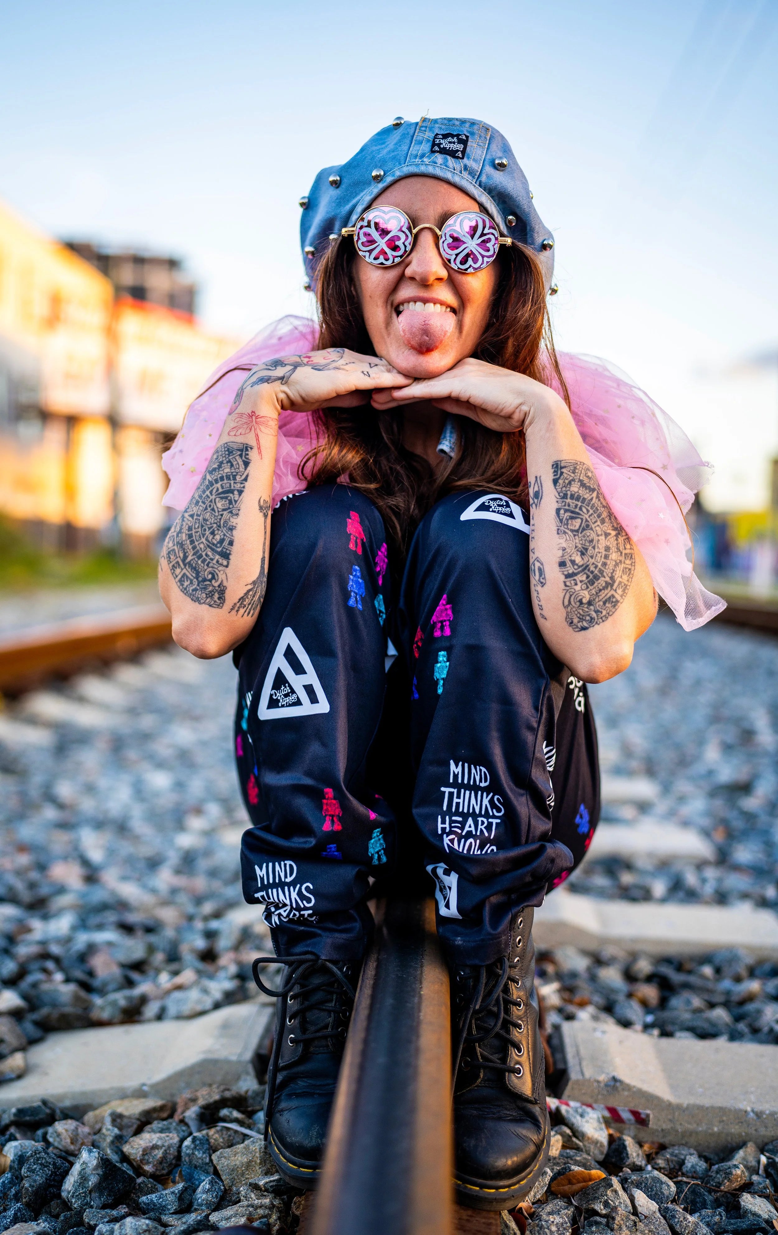 Sunglasses - Heart Clover
