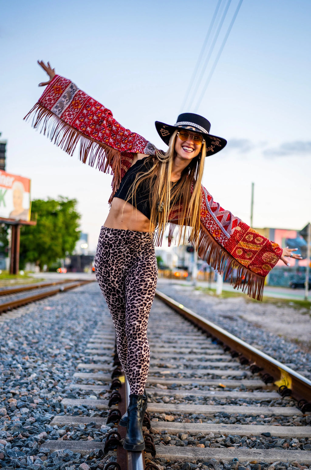 Jacket - Vintage Pattern Fringe