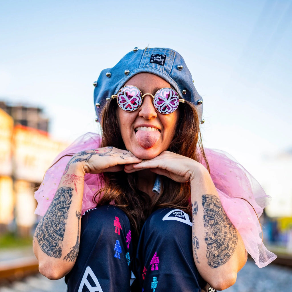 Sunglasses - Heart Clover