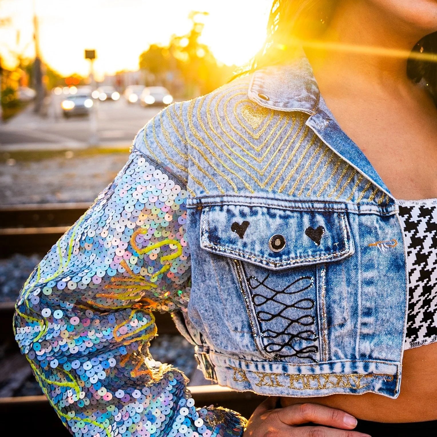 Jacket - Yellow Heart Denim